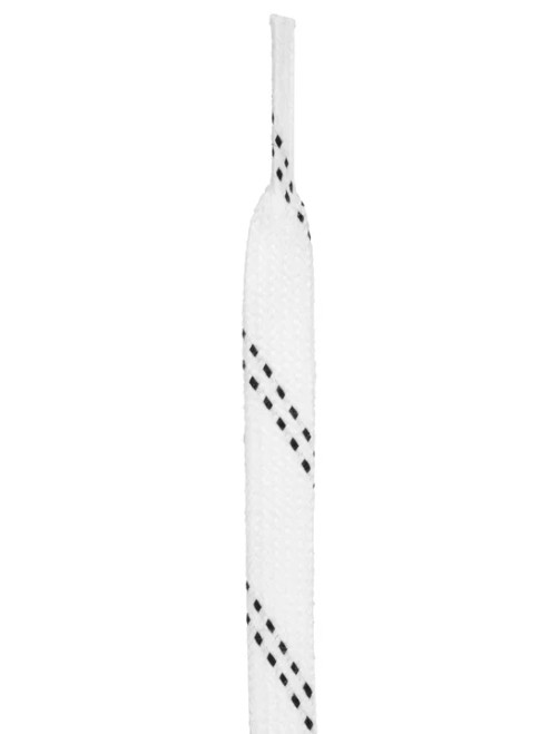 A&R Pro-Stock White 108" Hockey Waxed Laces