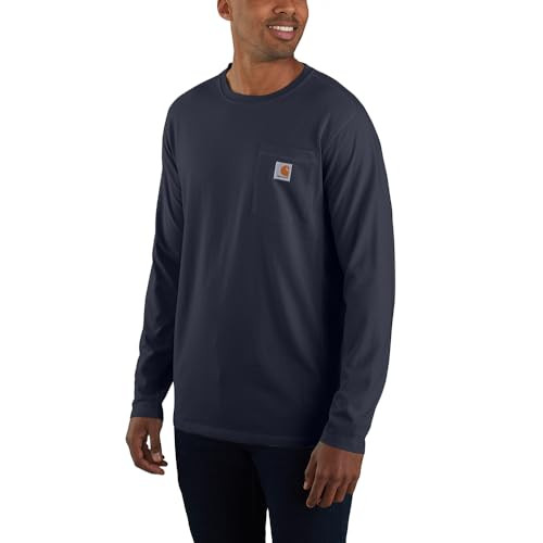 Carahrtt Men's Forced Relaxed LS Pocket T-Shirt