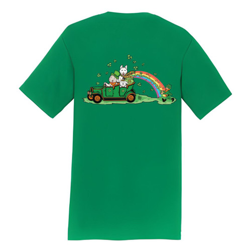 St Patrick's Day Feeling Lucky Design T Shirt
