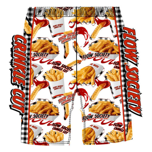 Flow Society Youth Crinkle Cut Fries Flow Shorts