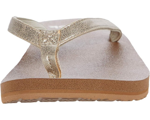 Sanuk Women's Yoga Joy Shimmer Metallic Sandals