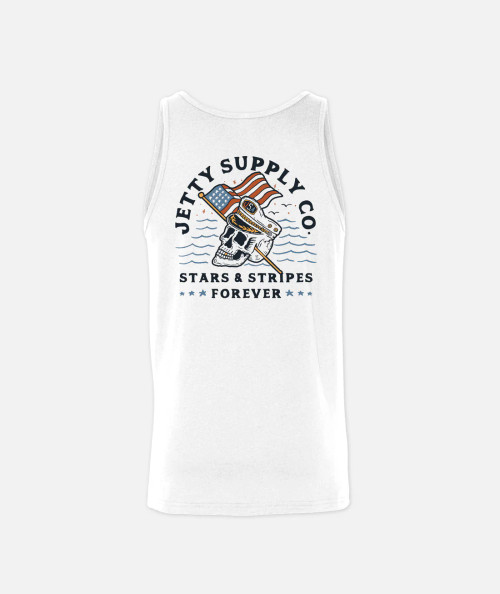 Jetty Men's Stars & Stripes Tank