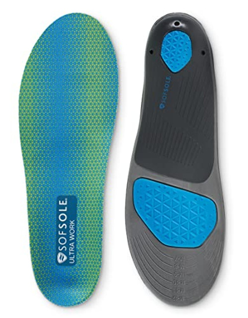 Sof Sole Ultra Work Insoles 8-13