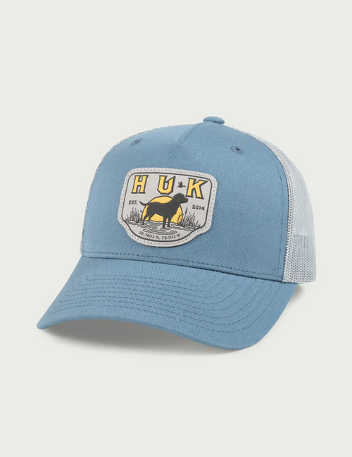Huk Lab Patch Trucker Hat