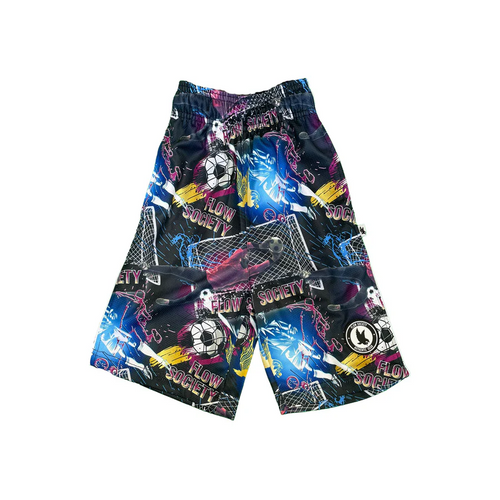 Flow Society Youth Goalie in Net Flow Shorts