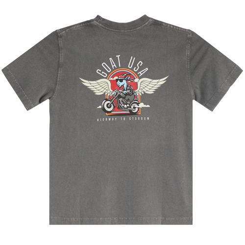 Goat Biker T-Shirt
