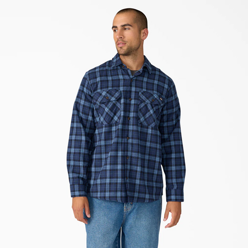 Dickies Men's LS Flannel Work Shirt