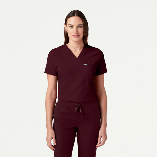 Jaanuu Women's Rhena Slim Scrub Top