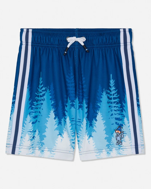 GOAT USA Faded Trees Mesh Short