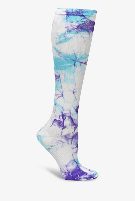 Nurse Mates Tie Dye Compression Socks