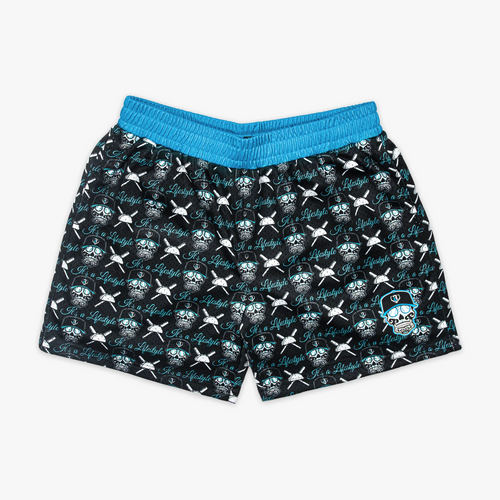 Baseball LS 101 Youth Slugger Skull Shorts