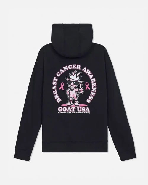 Goat USA Breast Cancer Hoodie