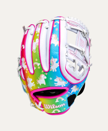 Wilson 27' A200 Unicorn Rainbow T-Ball Glove
