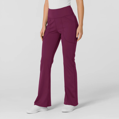 WonderWink Women's Renew Flare Yoga Scrub Pants