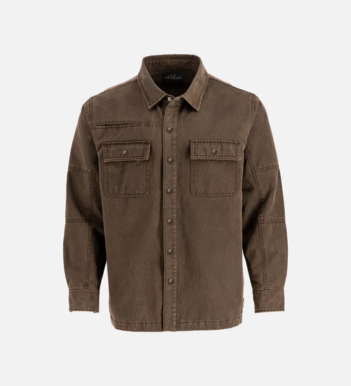 Thorogood Waxed Cotton Shirt Jacket with Snaps