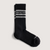 Wide Open Men's Vintage Stripe Cushioned Crew Sock