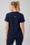 Fabletics Women's Method 2 Pocket Scrub Top