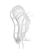 StringKing Mark 3A Strung Lacrosse Head