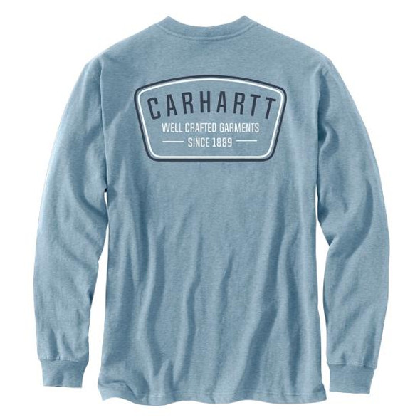 Carhartt Relaxed Fit Heavyweight Long- Sleeve Pock