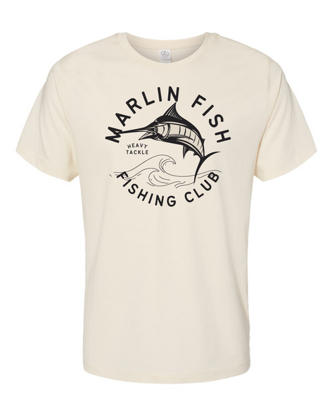 Marlin Fish Heavy Tackle Fishing Club Men's T-Shirt