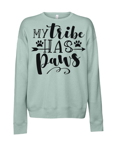 My Tribe Has Paws Sweatshirt