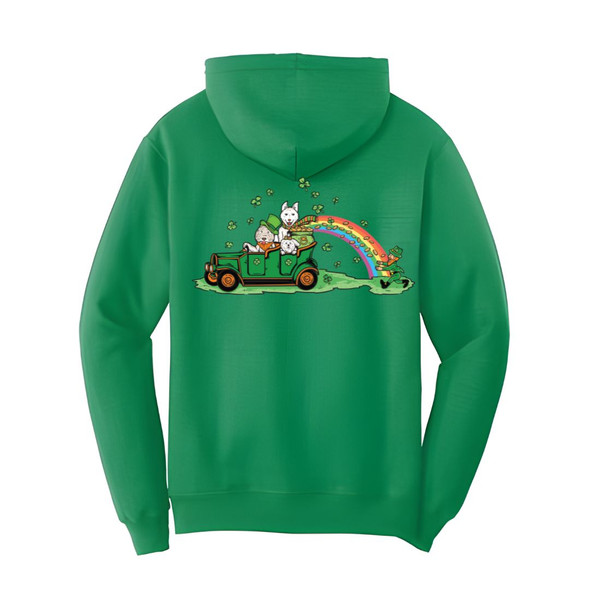 St Patrick's Day Feeling Lucky Design Hoodie