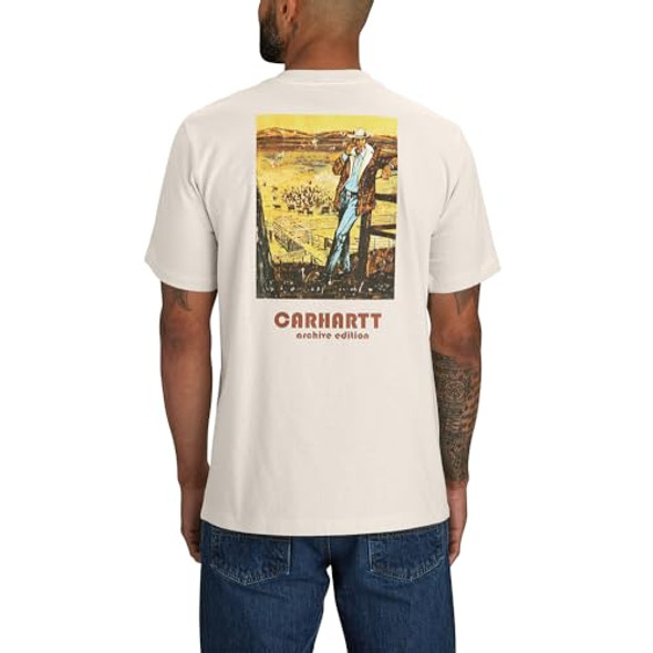 Carhartt Relaxed Fit HW SS Pocket Graphic Tee