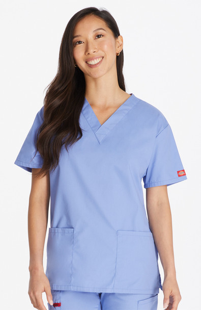 Dickies Women's EDS Signature V-Neck Scrub Top