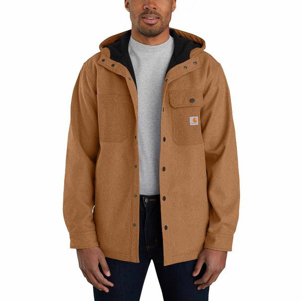 Carhartt Men's Heavyweight Rain Defender Hooded Jacket