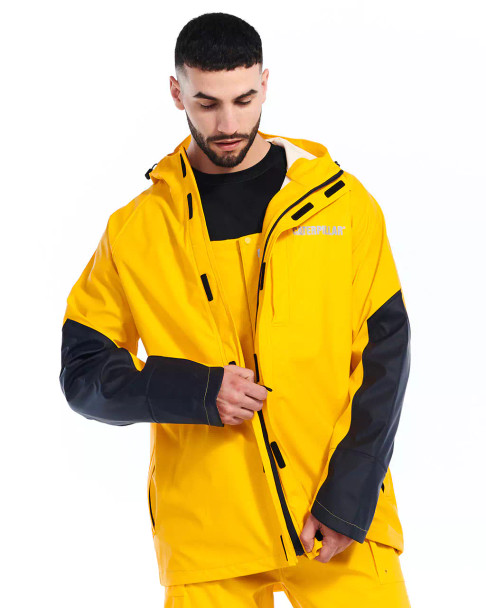 Catapillar Mens Longshore Rain Jacket