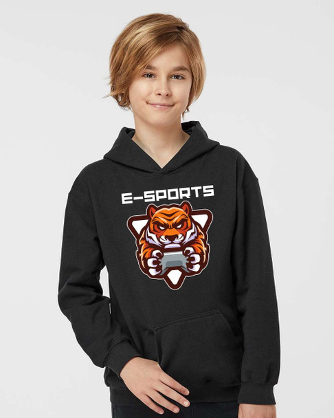 Kids E-Sports Tiger Gamer Hoodie