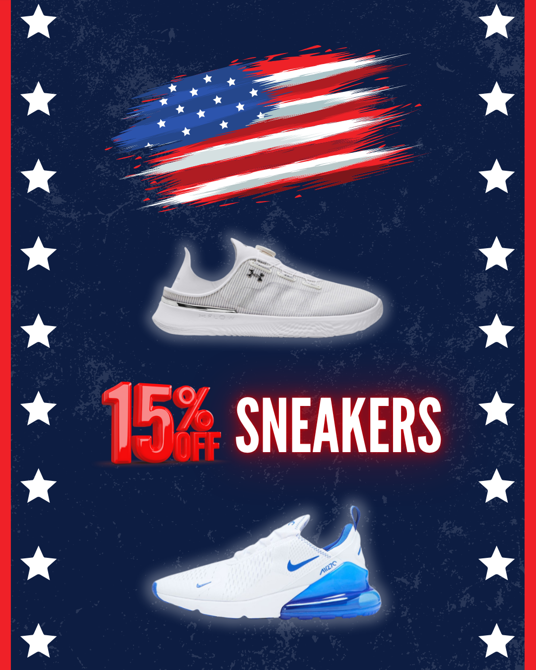 15% Off Sneakers