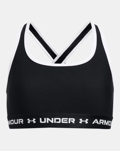 Under Armour Girls' Crossback Sports Bra