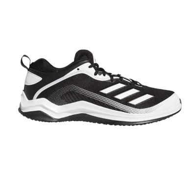 adidas Men's Icon 6 Turf Baseball Shoes Black 5.5