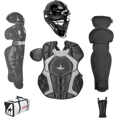 Équipement Complet Catcher All Star - 4 Pièces - Noir - Adjustable - Occasion