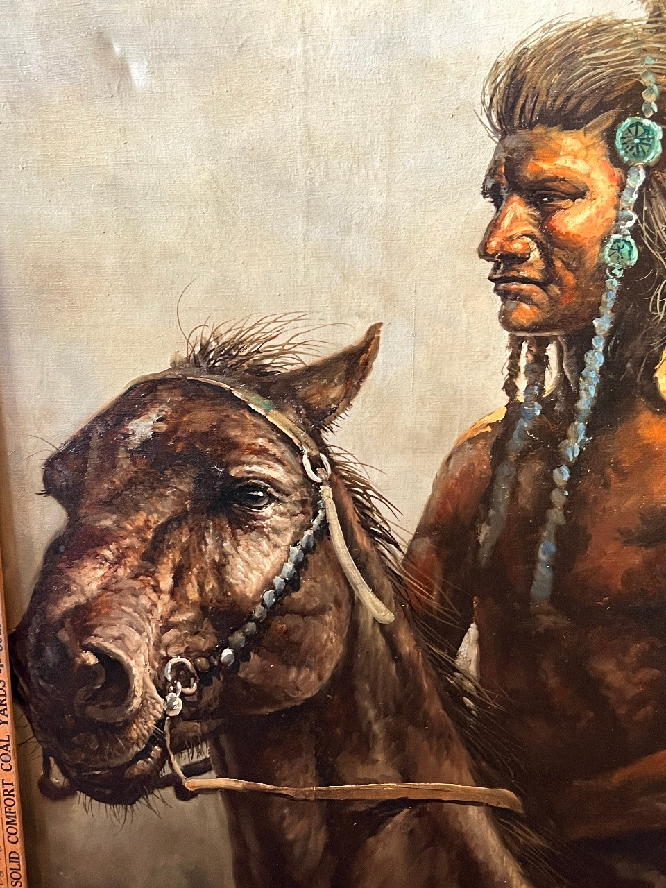 indian horse painting