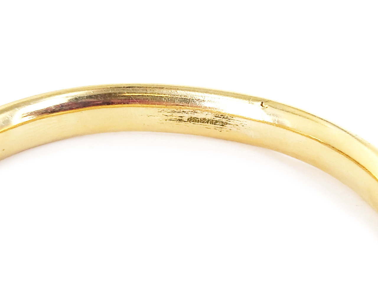 Carl Art 12 K Gold Filled Hinged Bangle Bracelet