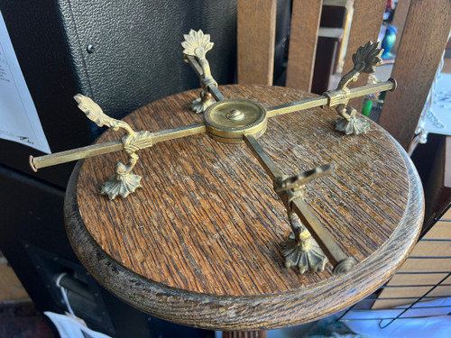 Antique Brass Expandable Trivet Casserole Serving Dish Holder – Victorian