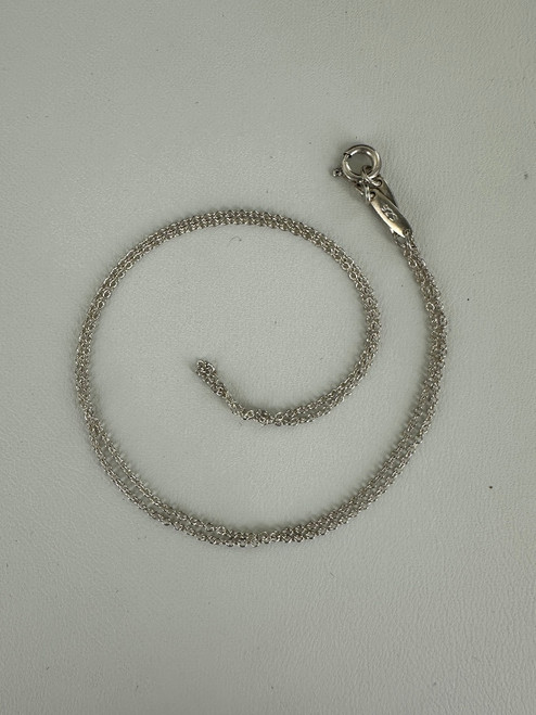 Vintage Sterling Silver Tiffany & Co. Paloma Picasso Chain Necklace 16”