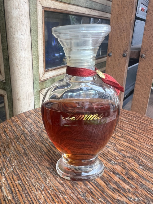 Vintage Marcel Rochas "Femme" Perfume Bottle with Stopper – Partially Full - MCM