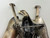 Vintage WWII Victory Eagle Silverplate Sweetheart Pin Brooch Home Front Jewelry