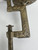 Antique Victorian Brass Bird Sewing Clamp with Green Pin Cushions & Thimble