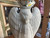 Vintage Lenox Porcelain Angel Figurine Gold & Turquoise Jeweled Accents 6.5"
