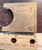 Vintage MCM" Number 1 Dad " Brass  Money Clip Bill Holder Good Gift