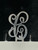 Antique Art Deco Sterling Silver Apollo Money Cash Clip  “B” Initial
