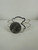 Vintage Sterling Silver Silhouette Bear Adjustable Cuff Bracelet