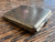 Antique Elgin American EAM Art Deco Match Safe Vesta - Gold Wash - Tobacciana