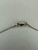 Vintage Sterling Silver Triple Graduated Pearl Pendant Necklace 18”