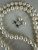 Vintage Sterling Silver Cultured Pearl Necklace Earrings Set