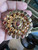 Vintage Juliana D&E Topaz Marquise , AB Champagne Paste Rhinestones Brooch Pin